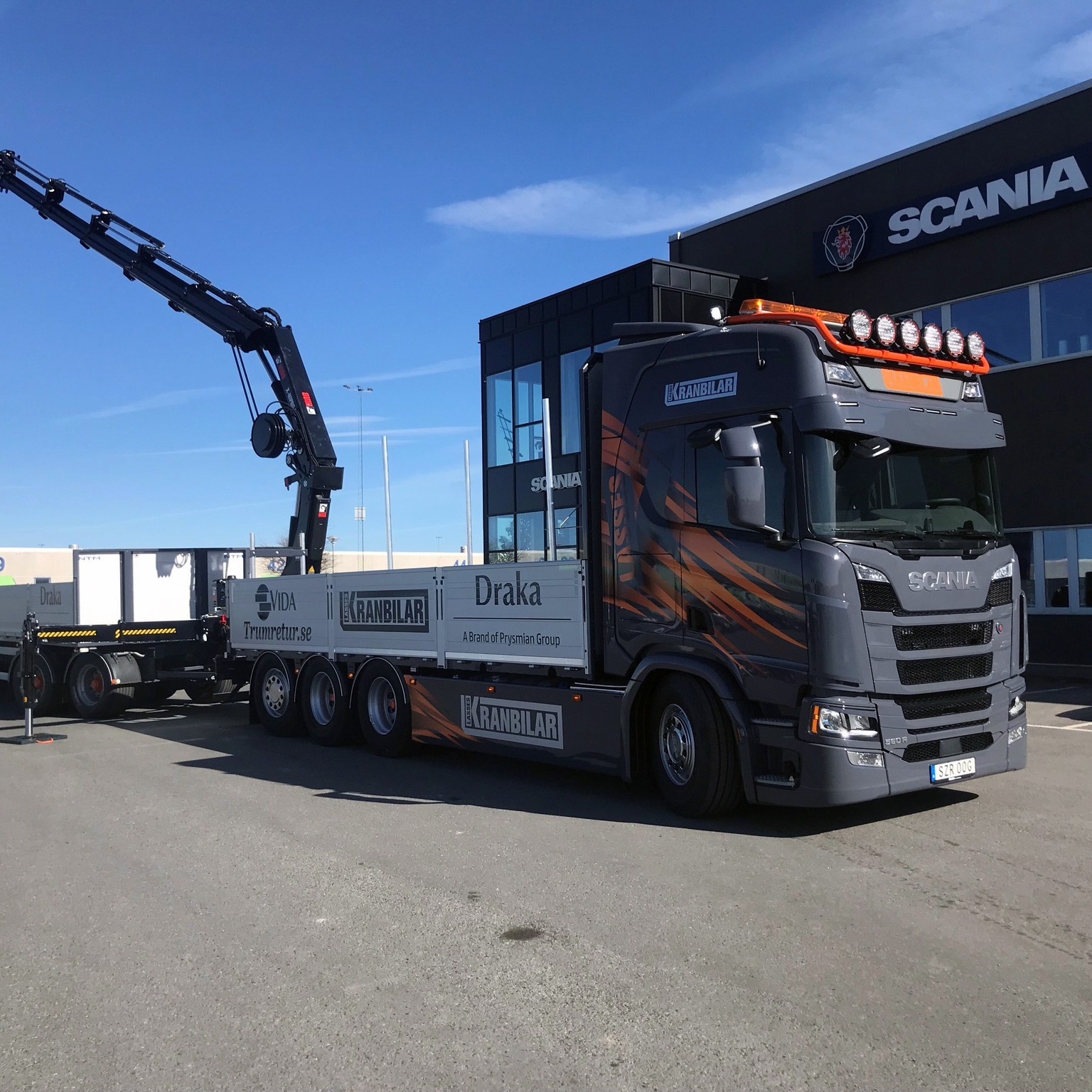 Sunvisor Bow for Scania NG - Custom 7