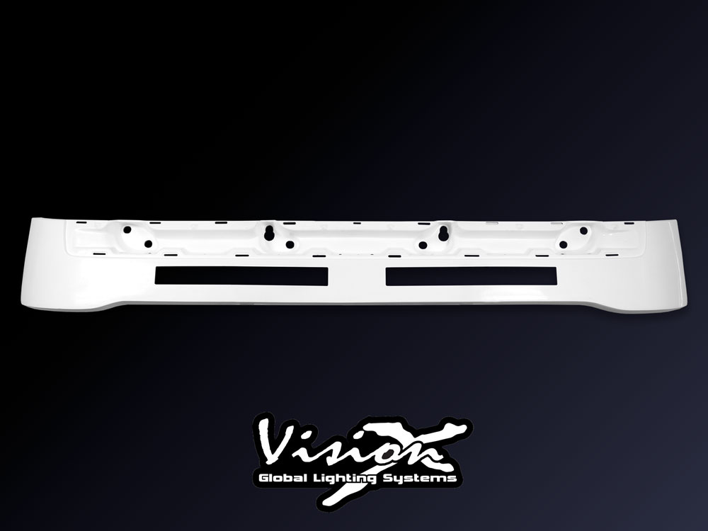 Sunvisor for Volvo FH/FM 4/5 and FMX Prepared for Vision X XPL HALO 21' 75W LED-bars